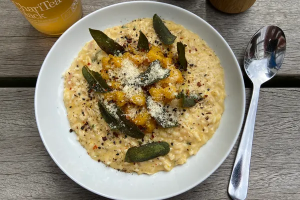 Butternut Salbei Risotto